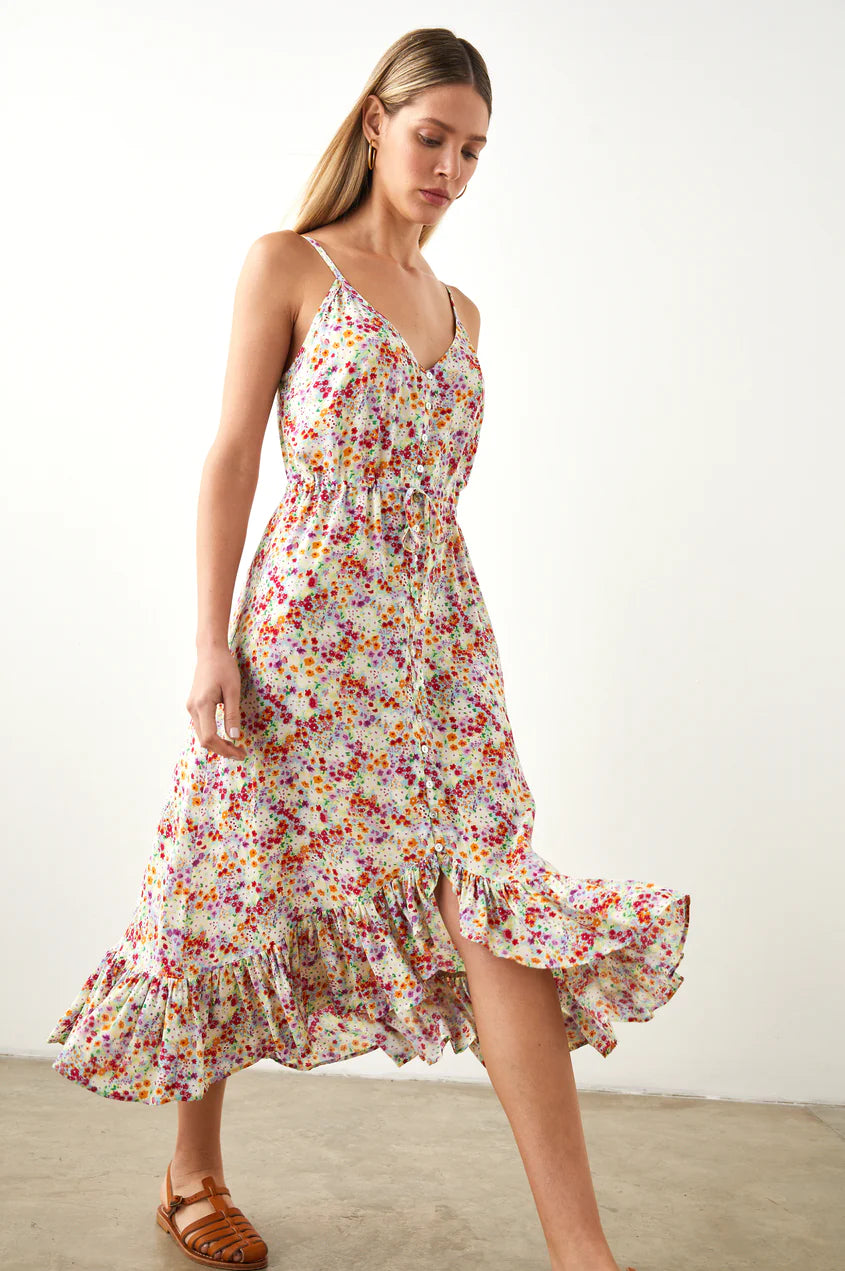 Oasis frieda sales floral midi dress