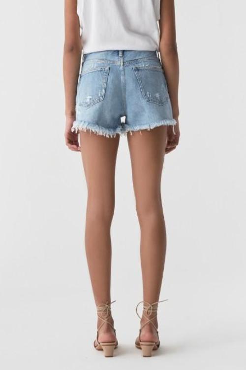 AGOLDE Parker Vintage Loose Cut Off Shorts Jean Theory