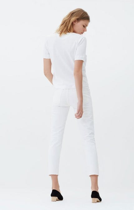 Citizens of Humanity Liya Fresco High Rise White Women's Designer