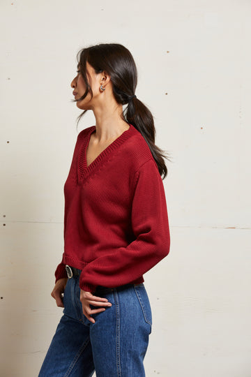 Addie V-neck Sweater