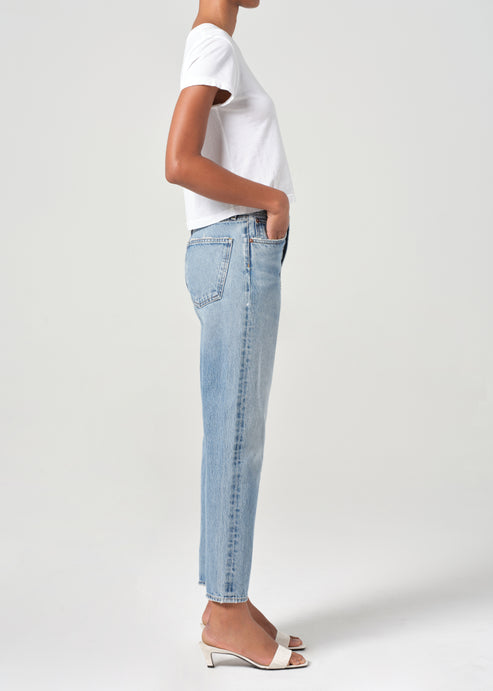 AGOLDE 90's Pinch Waist Crop: Stage