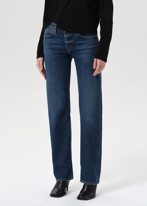 AGOLDE Low Rise Slim: Slick
