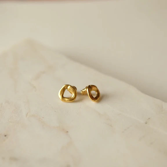 Tilly Doro Cycles Studs: Gold