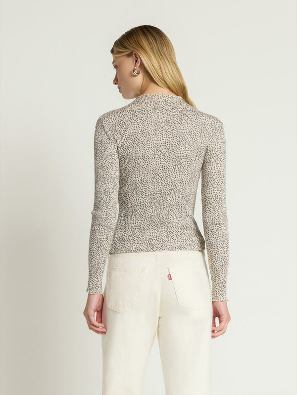 Brenna Mock Neck Top