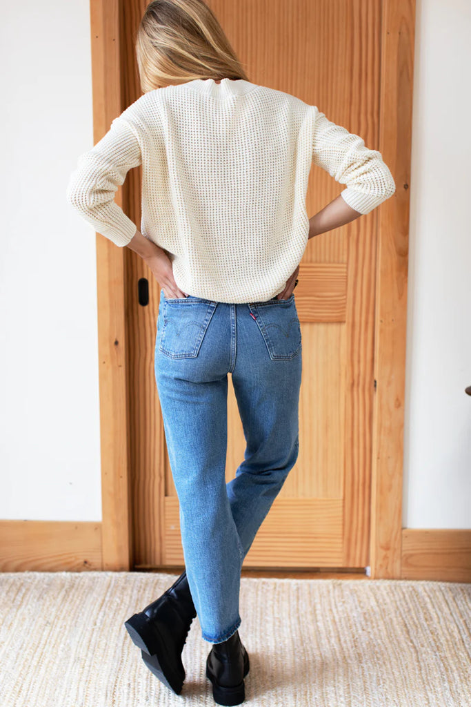 Emerson Fry Daily Sweater: Ivory
