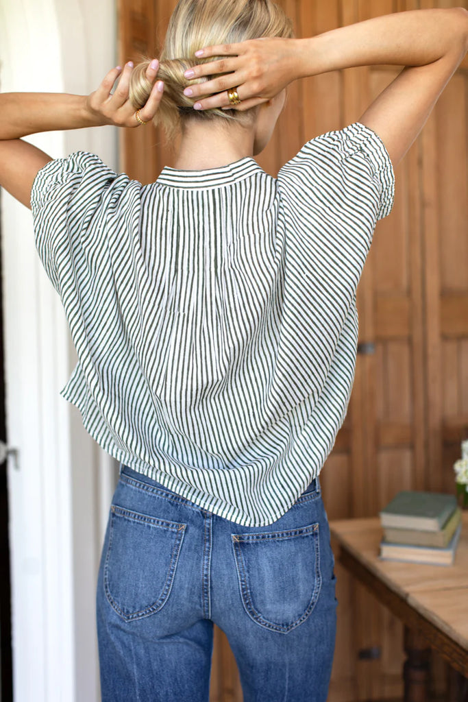Mandarin Collar Top