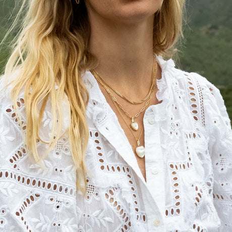 Isabel Mother of Pearl Necklace