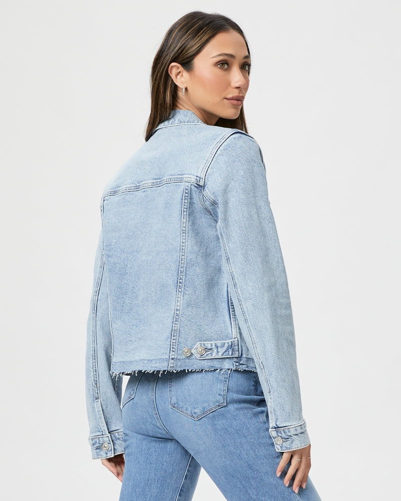 Paige Rowan Jacket: Leela Distressed