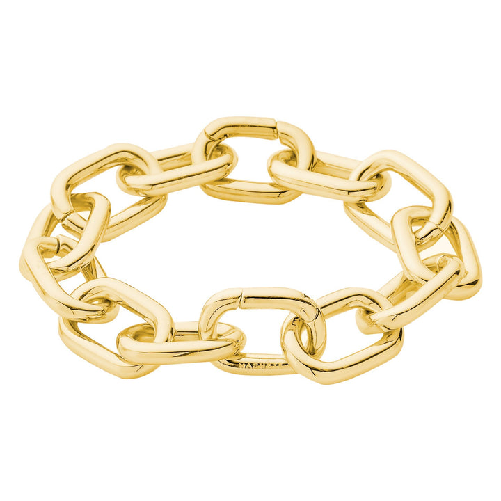 Interchangeable Link Bracelet: 14k Gold
