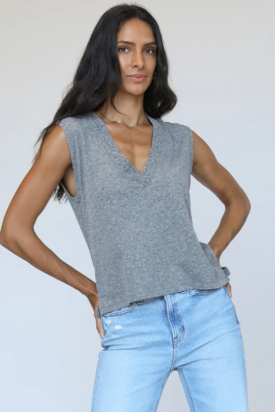 Perfect White Tee Margot: Heather Grey