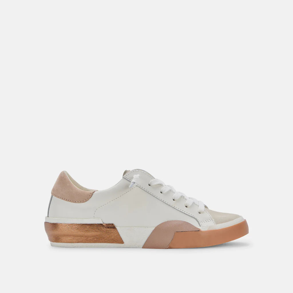 Dolce Vita Zina: White Tan Leather