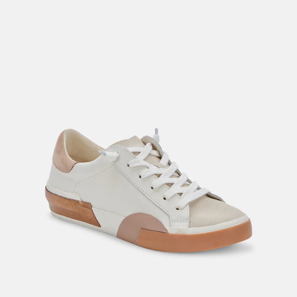 Dolce Vita Zina: White Tan Leather