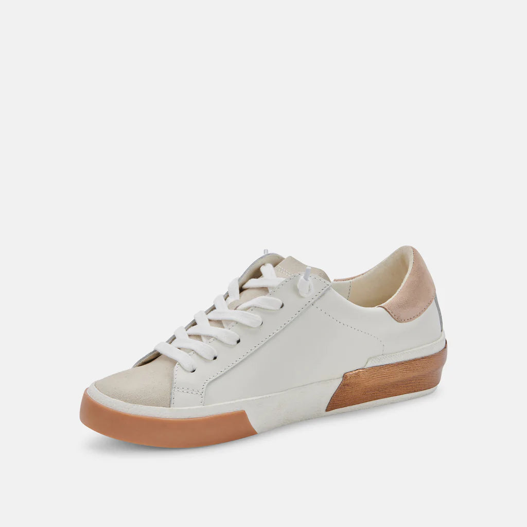 Dolce Vita Zina: White Tan Leather