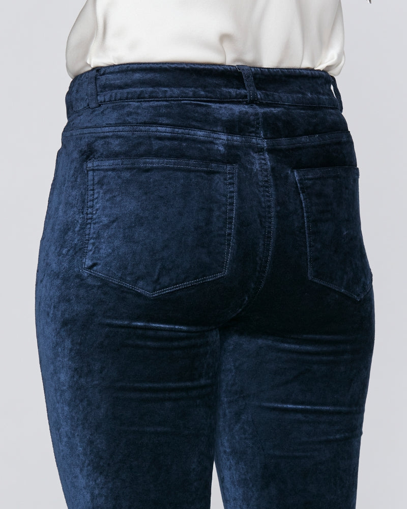 Paige Cindy: Deep Navy Velvet