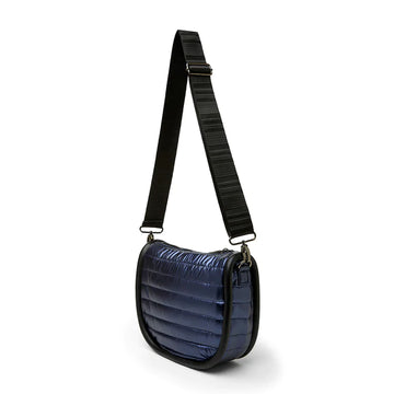 Think Royln Women's Downtown Crossbody, Pearl Black, One Size: Handbags